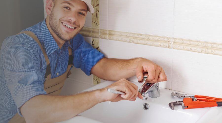 Faucet cartridge replacement in De Tour Village, MI